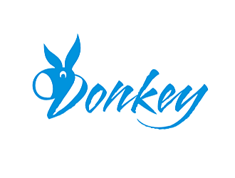 劳志飞的Donkey 手绘线条logologo设计