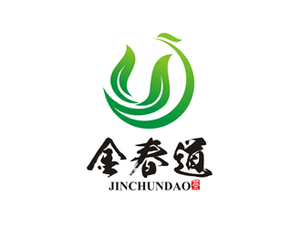 谭家强的金春道logo设计