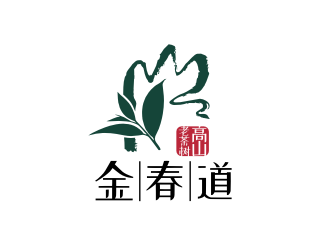 姜彦海的金春道logo设计