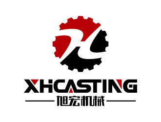 张俊的旭宏机械制造logo设计