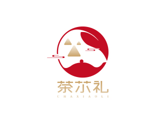 孙金泽的茶䒕礼logo设计