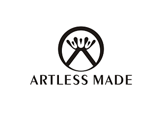 劳志飞的Artless Made英文服装品牌logo设计logo设计