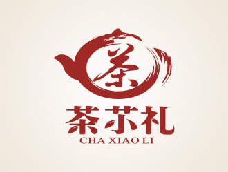 杨福的茶䒕礼logo设计
