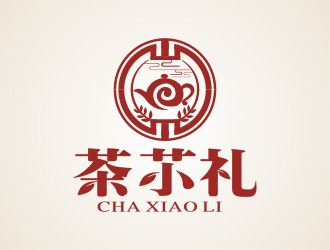 杨福的茶䒕礼logo设计