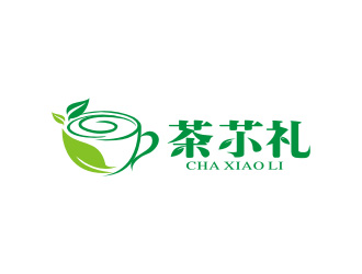茶䒕礼logo设计