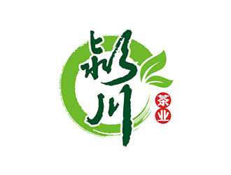 吴晓伟的颍川茶业logo设计