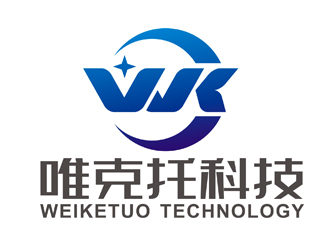 赵鹏的北京唯克托科技有限公司logo设计