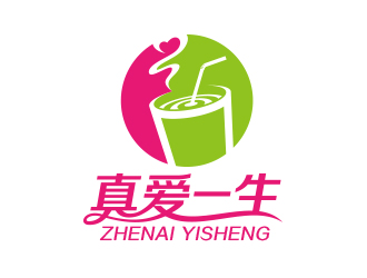 真爱一生logo设计