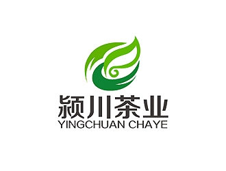 秦晓东的颍川茶业logo设计