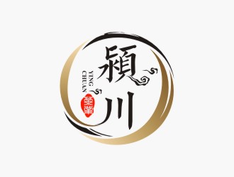 陈国伟的颍川茶业logo设计