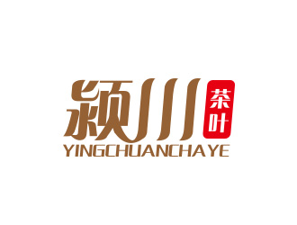 陈川的颍川茶业logo设计