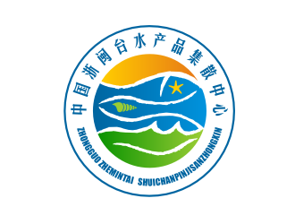 姜彦海的中国浙闽台水产品集散中心logo设计