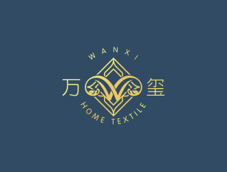 黄安悦的万玺logo设计