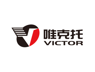 北京唯克托科技有限公司logo设计