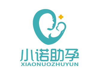 张俊的小诺助孕中文字体设计logo设计