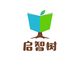郑锦尚的启智树logo设计