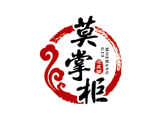 王涛的莫掌柜凉皮铺标志设计logo设计