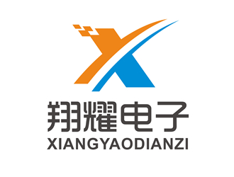 唐国强的湖北翔耀电子科技有限公司logo设计