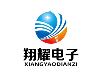 张俊的湖北翔耀电子科技有限公司logo设计