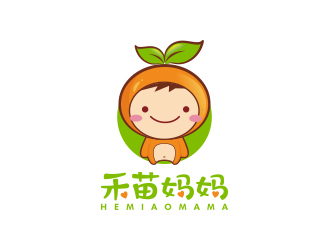 孙金泽的禾苗妈妈logo设计