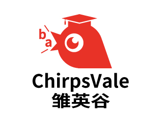张俊的雏英谷/ChirpsVale英语教育logo设计logo设计