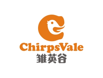 曾翼的雏英谷/ChirpsVale英语教育logo设计logo设计