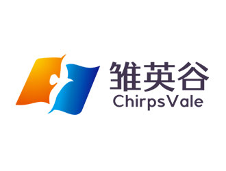 钟炬的雏英谷/ChirpsVale英语教育logo设计logo设计