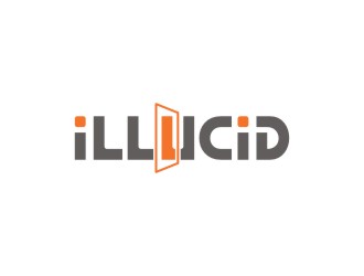 illucid LED灯　英文字母设计logo设计