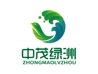 张俊的中茂绿洲logo设计