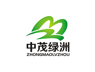 周都响的中茂绿洲logo设计