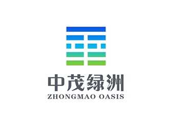 吴晓伟的中茂绿洲logo设计