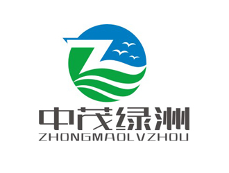 赵鹏的中茂绿洲logo设计