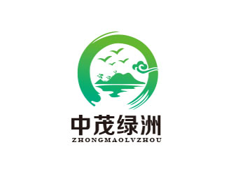 朱红娟的中茂绿洲logo设计