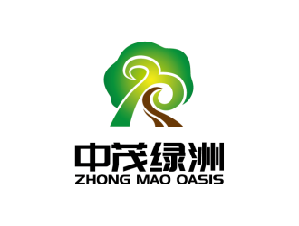 安冬的中茂绿洲logo设计
