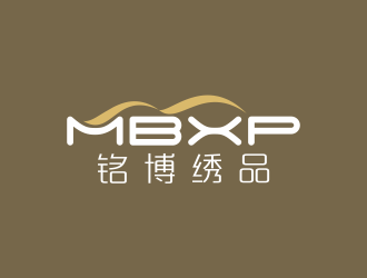 何嘉健的MBXP铭博绣品logo设计