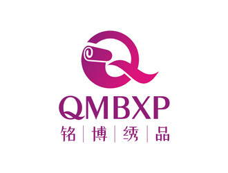 谭家强的MBXP铭博绣品logo设计