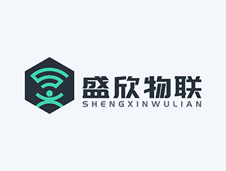 赵鹏 v的盛欣物联网科技有限公司logo设计
