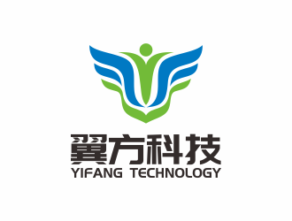 何嘉健的肇庆翼方科技公司logo设计