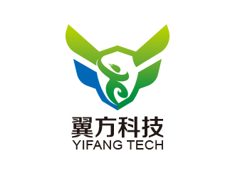 黄安悦的肇庆翼方科技公司logo设计