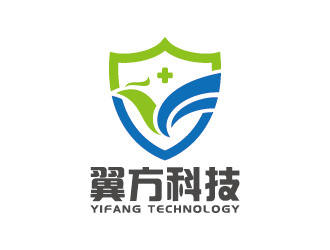 王涛的肇庆翼方科技公司logo设计