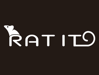 李正东的ratIT黑白图标logo设计