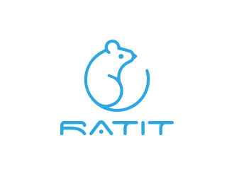 陈川的ratIT黑白图标logo设计