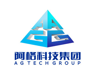 郭庆忠的英文字母AG抽象设计logo设计