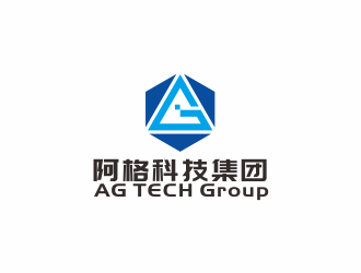 汤儒娟的英文字母AG抽象设计logo设计