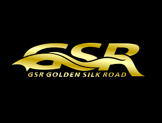 李杰的丝路金桥   GSR GOLDEN SILK ROADlogo设计