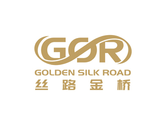 谭家强的丝路金桥   GSR GOLDEN SILK ROADlogo设计