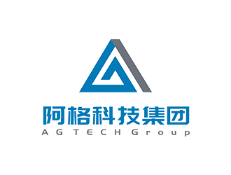赵锡涛的英文字母AG抽象设计logo设计