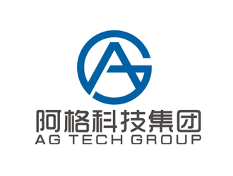 赵鹏的英文字母AG抽象设计logo设计