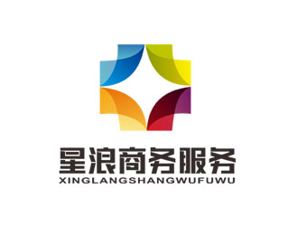郭庆忠的广西星浪商务服务有限公司logo设计