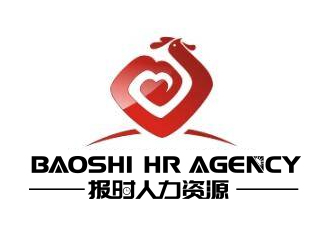 余亮亮的BAOSHI HR AGENCY （报时人力资源）logo设计